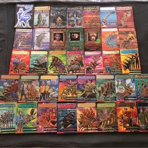 Vintage K. A. Applegate Animorphs Megamorphs Visser Hotk-Bajir Ellimist